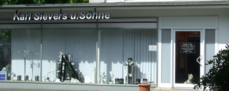 Bestattungsvorsorge Bad Harzburg | Kai Sievers u. Söhne Firmengebäude
