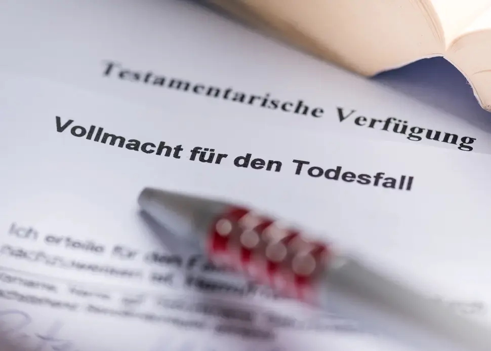 Patientenverfügung Erbrecht Steinheim | Vollmacht für den Todesfall