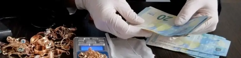 Goldankauf | Schmuck wird gegen Bargeld gekauft