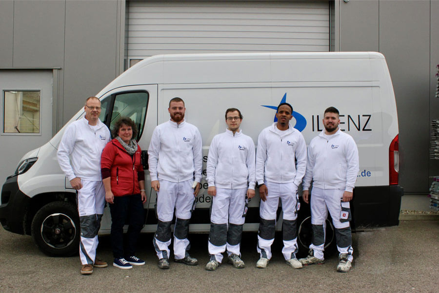 Fassadenanstrich in Ulm