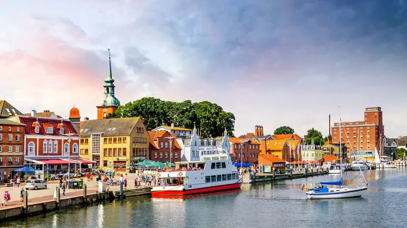 Stadtverwaltung Kappeln | Blick auf Kappeln an der Schlei