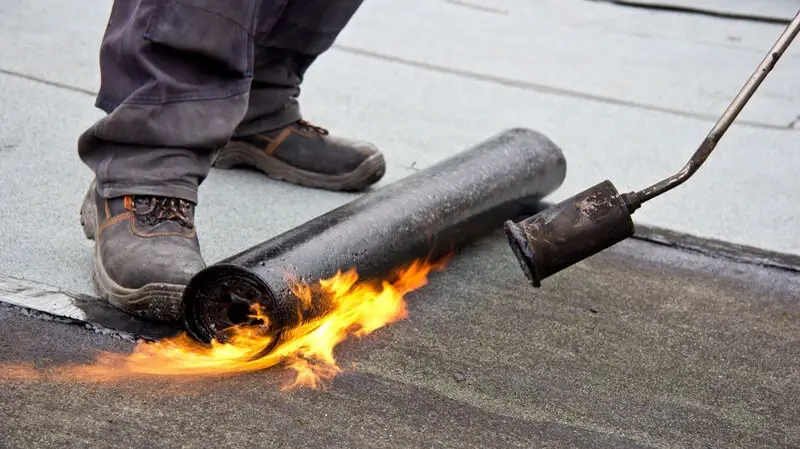 Flachdachsanierung Flachdach Hambergen | 
Erneuerung Dachpappe