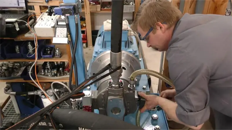 Prüfung Radialkolbenpumpen von Moog | Europas schnellster Service für Radialkolbenpumpen