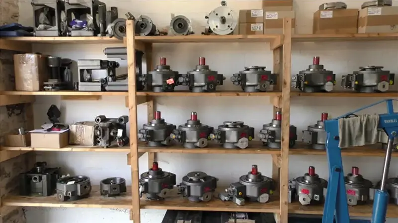 Ersatzteile Radialkolbenpumpen von Moog | Großes RKP Lager