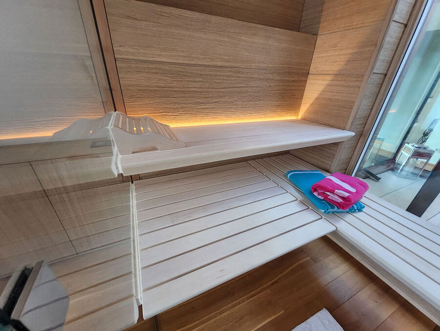 Saunabau in Arnsdorf