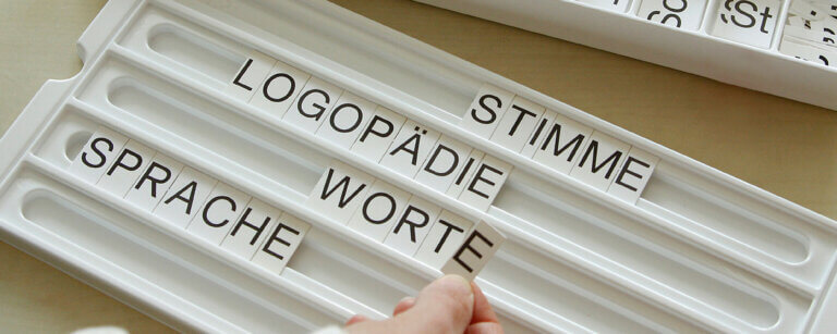 Logopädie Lingen | Lernmaterialien für Sprachtherapie mit Buchstaben und Begriffen der Logopädie