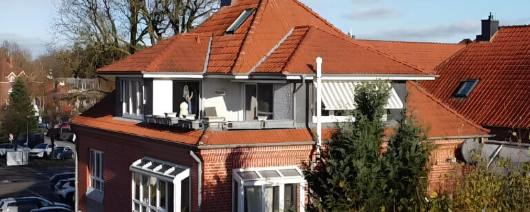 Immobilienbewertung Friedeburg | Blick auf das Dachgeschoss eines Hauses