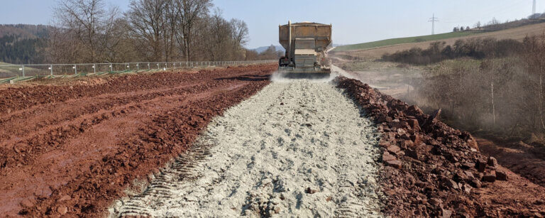Baugrunduntersuchung Göttingen | Festigung des Baugrundes