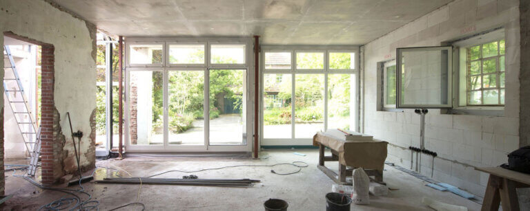 Sanierung Reinbek | Sanierungsarbeiten im Erdgeschosse eines Hauses