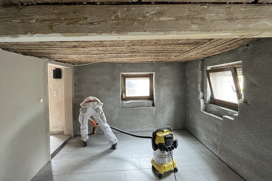 Feuchtigkeit im Gewölbekeller