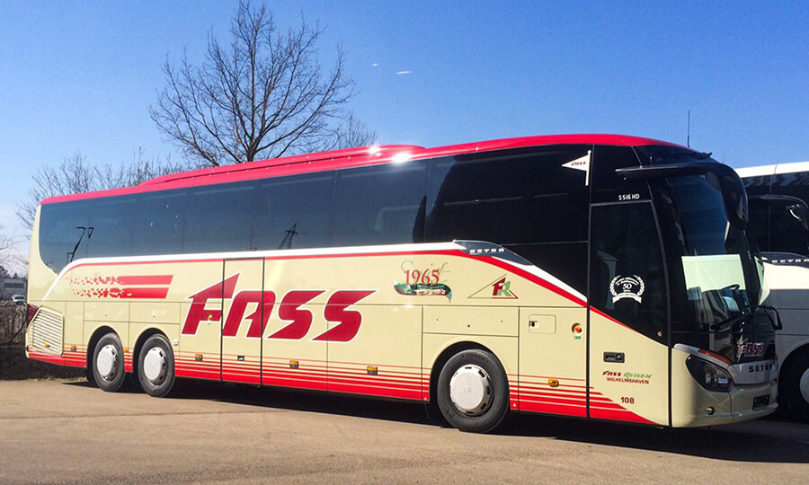 Busreisen Wilhelmshaven | Mit den komfortablen Bussen von Fass Reisen reist Du angenehm und sicher zu allen Zielen