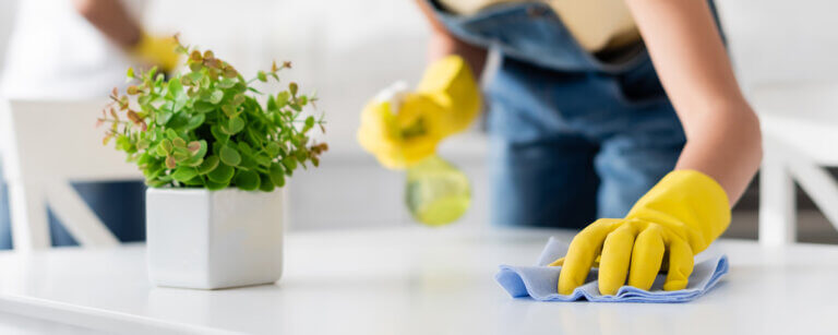 Lokale Empfehlung Gebäudereinigung Bocholt | Oberflächenreinigung mit Fokus auf Sauberkeit und Pflege in einem hellen Wohnbereich