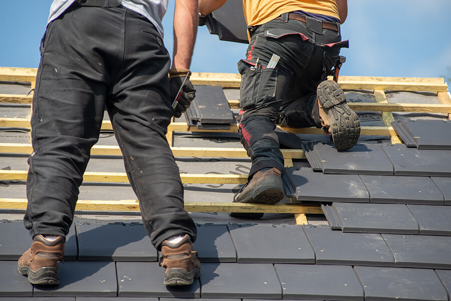 Schiefereindeckung mit Erfahrung und Präzision – eine Spezialität der Horst Böning GmbH in Göttingen