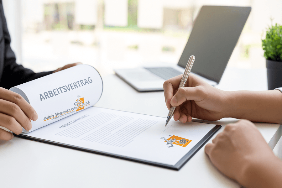 Pflegefachkraft Kiel | Arbeitsvertrag mit der Mobiler Pflegeservice Kiel GmbH & Co. KG