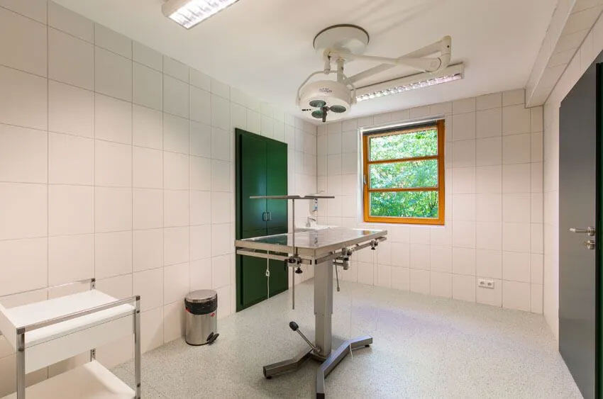 Übernahme der Tierarztpraxis Dr. Hagens in Bremen Niedervieland | Moderner Behandlungsraum der Tierarztpraxis Niedervieland