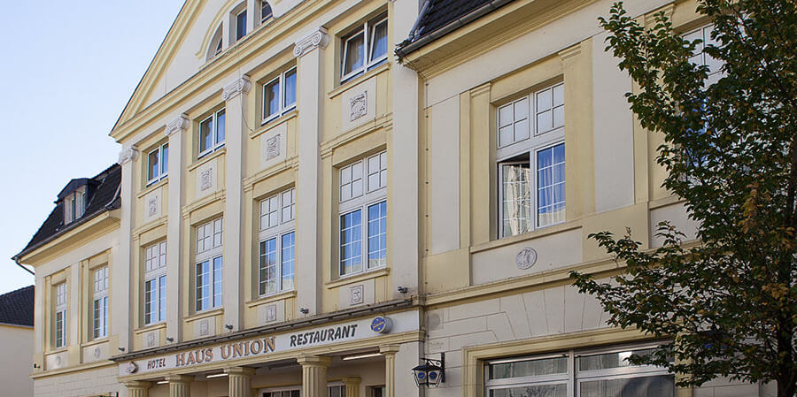 Hotel Oberhausen | Das traditionsreiche Hotel Haus Union begrüßt seine Gäste im Herzen Oberhausens