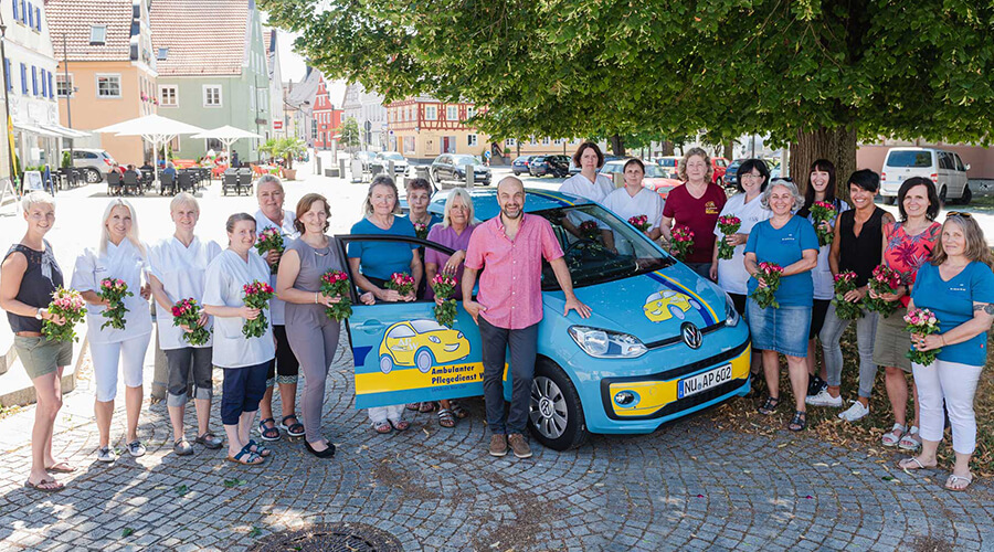 Pflege, Haushalt, Essen auf Rädern Weißenhorn | Team des Ambulanten Pflegedienstes Wüst
