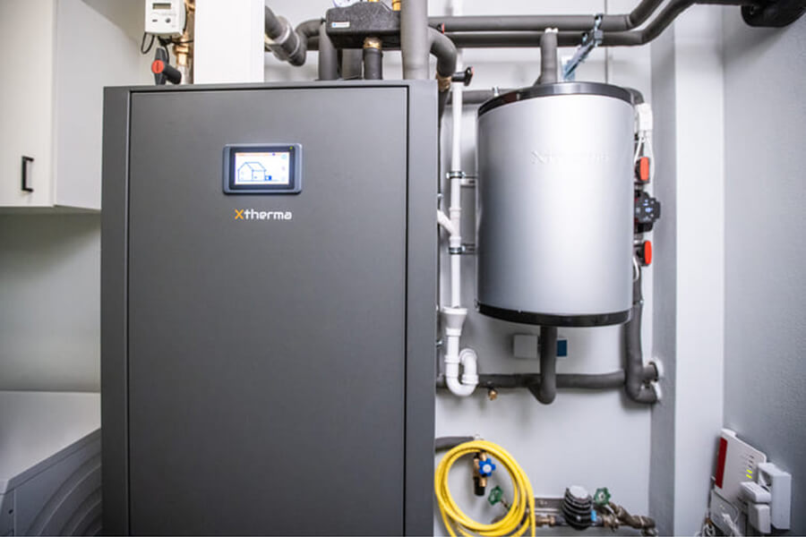 Wärmepumpe drinnen | Stadtwerke Nienburg / Weser GmbH